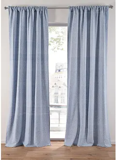 Gardinlängd i ekologisk bomull (1-pack), bonprix