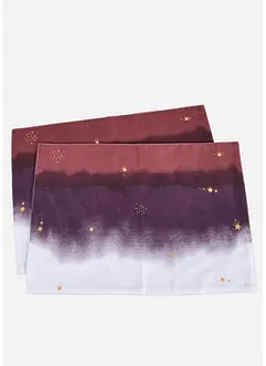 Bordstablett av ekologisk bomull (2-pack), bonprix