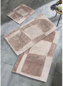 Badrumsmatta med geometriskt mönster, bonprix