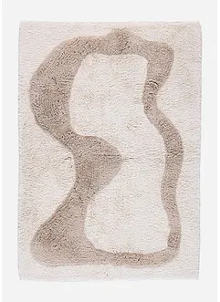 Badrumsmatta med grafiskt mönster, bonprix