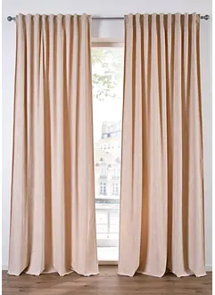 Gardinlängd med boucléstruktur (1 styck), bonprix