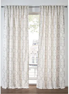 Gardin av återvunnen polyester (1-pack), bonprix