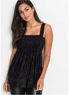 Tunikalinne av viskosmix, bonprix