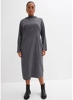 Midiklänning av viskosmix, bonprix