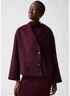 Jacka i mjuk ullblandning, bonprix