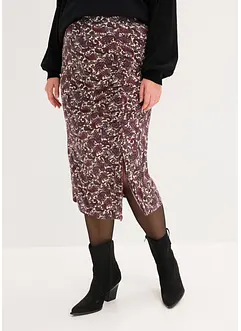 Jerseykjol av mjuk viskosmix, bonprix