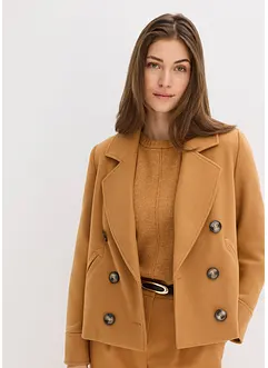 Kort jacka med yllelook, bonprix