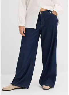 Wide Leg Jeans, Mid Waist, bonprix