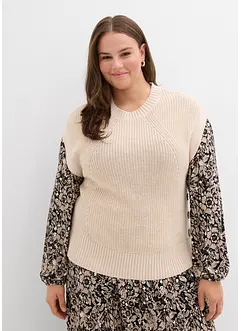 Stickad slipover, bonprix