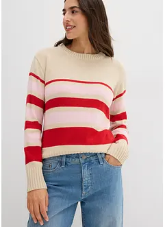 Finstickad tröja, bonprix