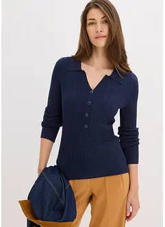 Tröja i mjuk viskosmix, bonprix