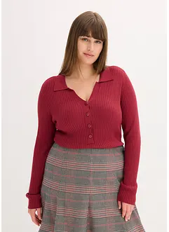 Tröja i mjuk viskosmix, bonprix