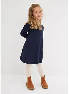 Stickad klänning, bonprix