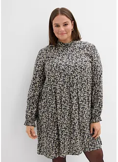 Miniklänning i följsam viskos, bonprix