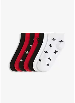 Korta strumpor med ekologisk bomull (7-pack), bonprix