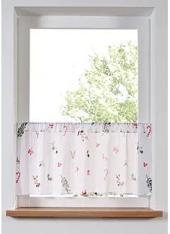 Cafégardin med julmotiv, bonprix