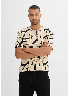 T-shirt i tjockt material av ekologisk bomull, bonprix