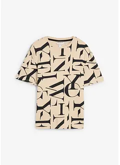 T-shirt i tjockt material av ekologisk bomull, bonprix
