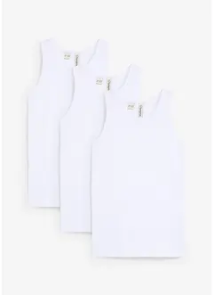 Undertröja med ekologisk bomull (3-pack), bonprix