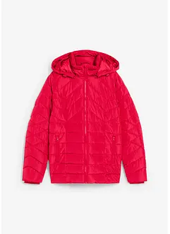 Tunn täckjacka med avtagbar huva, bonprix