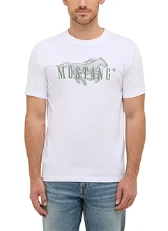 T-shirt från Mustang Austin av ren bomull, Mustang Jeans