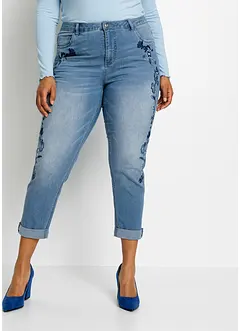 Slim Jeans Mid Waist, cropped, bonprix