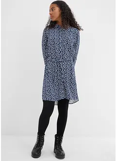 Skjortklänning av viskos med mjukt fall, bonprix