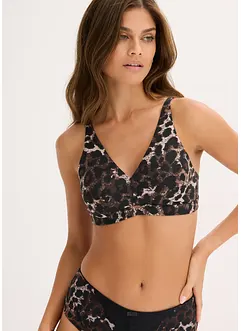 Bralette utan bygel med ekologisk bomull, bonprix