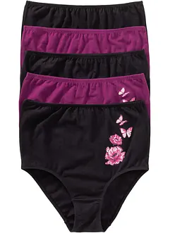 Mönstrad midjetrosa (5-pack), bonprix