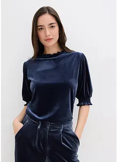 Topp i mjuk sammet, bonprix