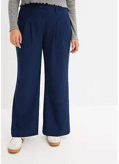 Utsvängd byxa, High Waist, bonprix