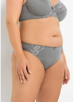 Trosa med fin spets (2-pack), bonprix