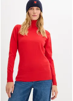 Polotröja i basmodell, bonprix