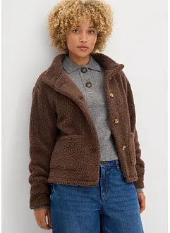 Jacka i teddyfleece, bonprix