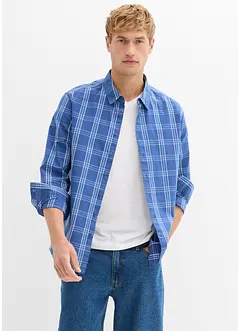 Långärmad skjorta i ren bomull, bonprix