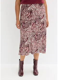 Satinkjol med struktur, bonprix