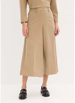 Byxa med fiskbensmönster i yllestil, bonprix