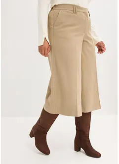 Byxa med fiskbensmönster i yllestil, bonprix