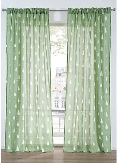 Gardin av ekologisk bomull (1-pack), bonprix