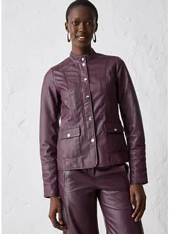 Skinnjacka i lammnappa, bonprix