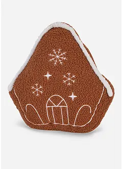 Prydnadskudde i form av ett pepparkakshus, bonprix