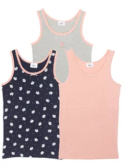 Linne (3-pack), ekologisk bomull, bonprix