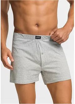 Lediga jerseyboxershorts med mjuk bomull (4-pack), bonprix