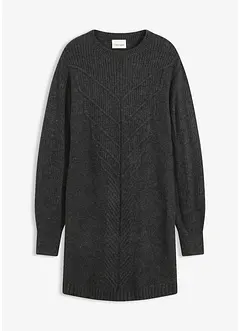 Stickad klänning, bonprix