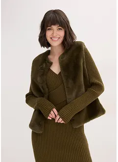 Väst i pälsimitation, bonprix