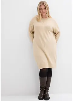 Stickad klänning, bonprix