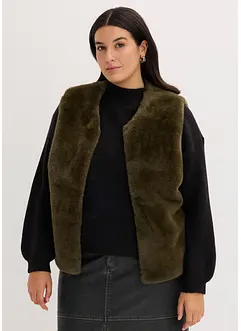 Väst i pälsimitation, bonprix