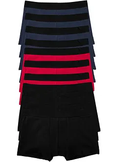 Boxershorts med bomull (10-pack) tajt modell, bonprix