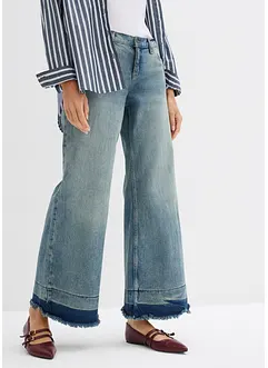 Wide Leg Jeans Mid Waist, bonprix