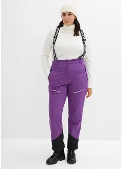 Vattenavvisande funktionsbyxa i softshell med stretchandel, bonprix